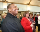 The Revd Obinna Ulogwara, Curate in Whitechurch parish at the reception following the commissioning of Joy Gordon (also of Whitechurch parish) as Diocesan Mothers' Union President.
