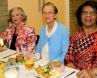 Patricia Dewar, Ena Crowther and Brenda Anderson enjoy the parish’s celebration lunch in the newly refurbished hall at St Ann’s Church, Dawson Street. The hall was dedicated by Archbishop Michael Jackson on Sunday September 22. 