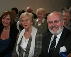 Pictured at a service to celebrate the bi-centenary of a North Dublin school are Anne Deane, Betty Neill and Senator David Norris.