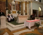 Pictured is the scene in the Chapel of the Mater Hospital at the annual ecumenical service to remember all those who have died over the last year in accident and emergency. The clergy pictured left to right are the Revd Conrad Hicks, the Methodist Chaplain, the Most Revd Dr John Neill, Archbishop of Dublin, the Revd Canon Katharine Poulton, Church of Ireland Chaplain, Susan Dawson, the Presbyterian Chaplain, Fr Vincent Xavier, the Roman Catholic Chaplain and the Most Revd Eamon Walsh, Auxillary Bishop of Dublin. The candles on the table represent all who have died in A&E in the Mater over the last year.