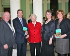 Tom O’Sullivan, Assistant General Secretary of the Irish National Teachers’ Organisation; Dr Harold Hislop, Chief Inspector of the Department of Education and Skills; Dr Susan Parkes, author; Dr Anne Lodge, Principal of CICE, and Geraldine O'Connor, CICE, pictured at the relaunch of Dr Parkes' Kildare Place: The History of the Church of Ireland Training College and College of Education 1811-2010 in the National Library of Ireland, Kildare St, Dublin. The college is celebrating its bicentenary this year. 