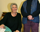 Marjorie Travers and Eve Holmes at the start of the Spring Summer 2012 Music in Calary season in Calary Church. 
