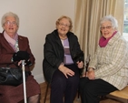 Clara Dumbleton, Elizabeth Menery and Violet Dobson at the handing over of keys of Donnybrook and Irishtown Vicarage. 