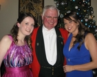 Donal Robinson–Ryan with his daughters Georgina and Claire at the recent ‘Bid to Save Christ Church’ Ball in Castle Durrow,
Durrow, Co Laois.