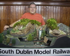 Dougal McFarlane, South Dublin Model Railway Club, pictured at the exhibition.