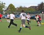 Newcastle Vs Rathfarnham at the inter-parish diocesan hockey tournament at St Andrew’s College, Booterstown.