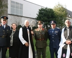 Pictured left to right following the service marking the beginning of the law term in St Michan’s Church, Dublin are Assistant Commissioner, Michael Feehan of An Garda Siochana, the Honourable Susan Denham, Chief Justice, the Archbishop of Dublin, the Most Revd Dr Michael Jackson, Brigadier General Michael Finn, Assistant Chief of Staff of the Defence Forces, Colonel Harvey O’Keefe of the Air Corps and the Venerable David Pierpoint, Archdeacon of Dublin.