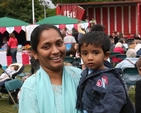 Mother and Son at the Rathmichael Parish Fete.