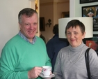 Wayne Sheridan and Valerie Sheridan at a Coffee Morning for Haiti in Drumcondra Rectory.
