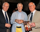 Brian Bradshaw, Desmond Campbell and David Caird following the launch of  ‘Donald Caird: Church of Ireland Bishop: Gaelic Churchman: a Life’ by Aonghus Dwane