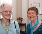 Pictured at a lunch in Dún Laoghaire for retired clergy and their spouses and widows are Helen Baird and Primrose Bryan.