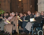 Candles of Remembrance at the Irish Cancer Society Ecumenical Service in Christ Church Cathedral.