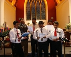 Men’s voices (Una Voce) singing at the Christmas Carol service of the Church of South India (Malayalam) at St Catherine’s Church in the Dioceses of Dublin and Glendalough