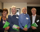 Pictured at the introductory lecture of the Alpha Course in St Ann's, Dawson St, were Michael Heaney, Rhodanne Heaney, George Pedlow and Linda Quigley.