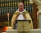 Archdeacon Rowntree preaching at the Patronal Eucharist at All Saints’, Grangegorman.