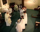 The Revd David MacDonnell is presented at his ordination to the priesthood in St Michan's Church, Dublin.