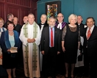 SIPTU President Jack O’Connor an Vice President Patricia King  with Church leaders who attended the 1913 Lockout Service of Remembrance in the University Church on St Stephen’s Green on November 12.