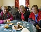 Helen Rutledge, Sarah Darcy and Mary McCormack enjoying the Mageough Home Coffee Morning.