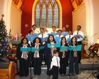 The Choir singing at the Christmas Carol Service for the Church of South India (Malayalam) in St Catherine’s Church in the Dioceses of Dublin and Glendalough