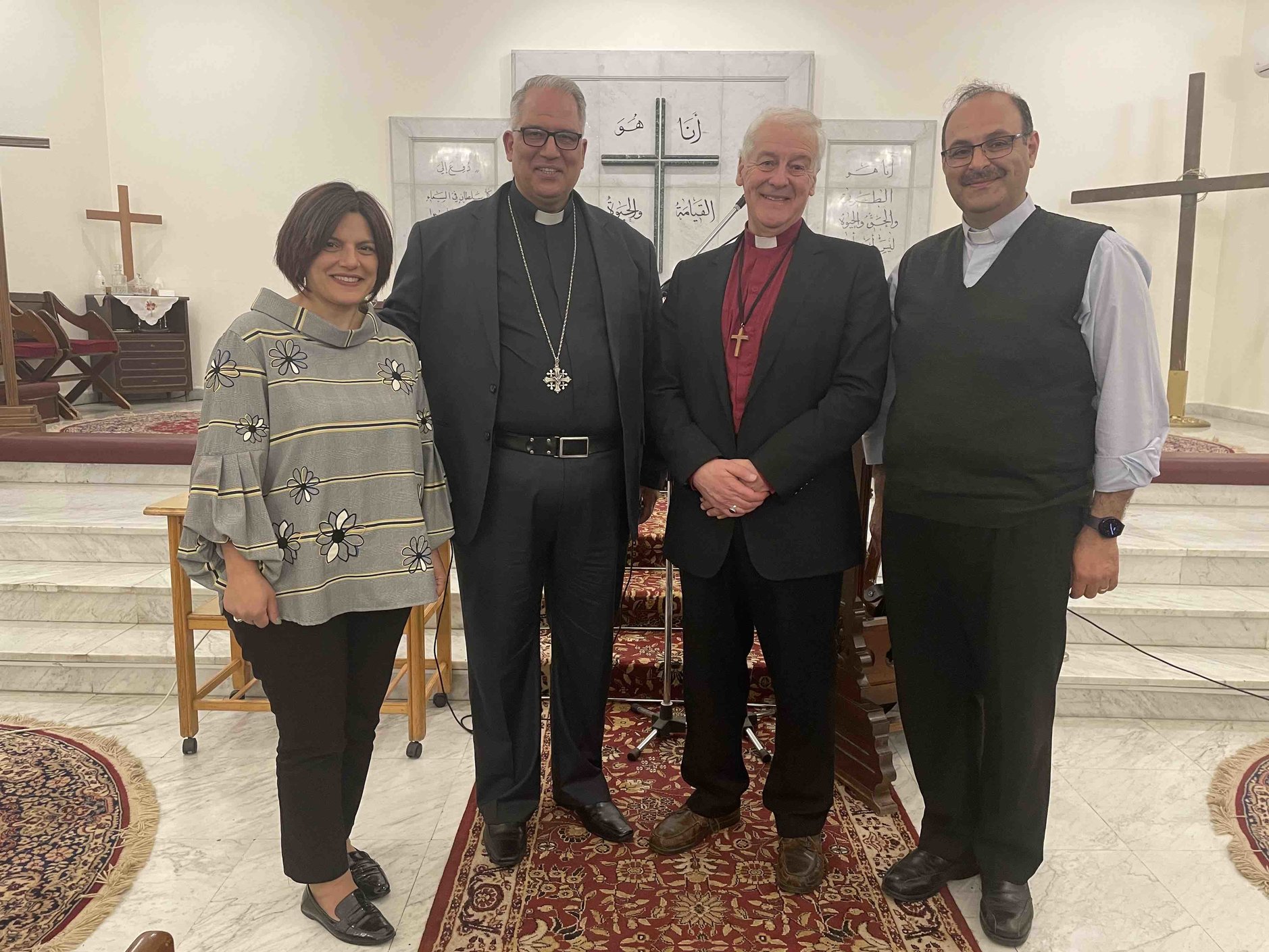 Jerusalem Diocesan Majma Draws to a Close - Archbishop Michael Jackson is in Jordan attending the Majma (Synod) of our link dioceses, the Diocese of Jerusalem, at the invitation of Archbishop Hosam Naoum. Here he reports on the Majma’s final day (Thursday April 27).