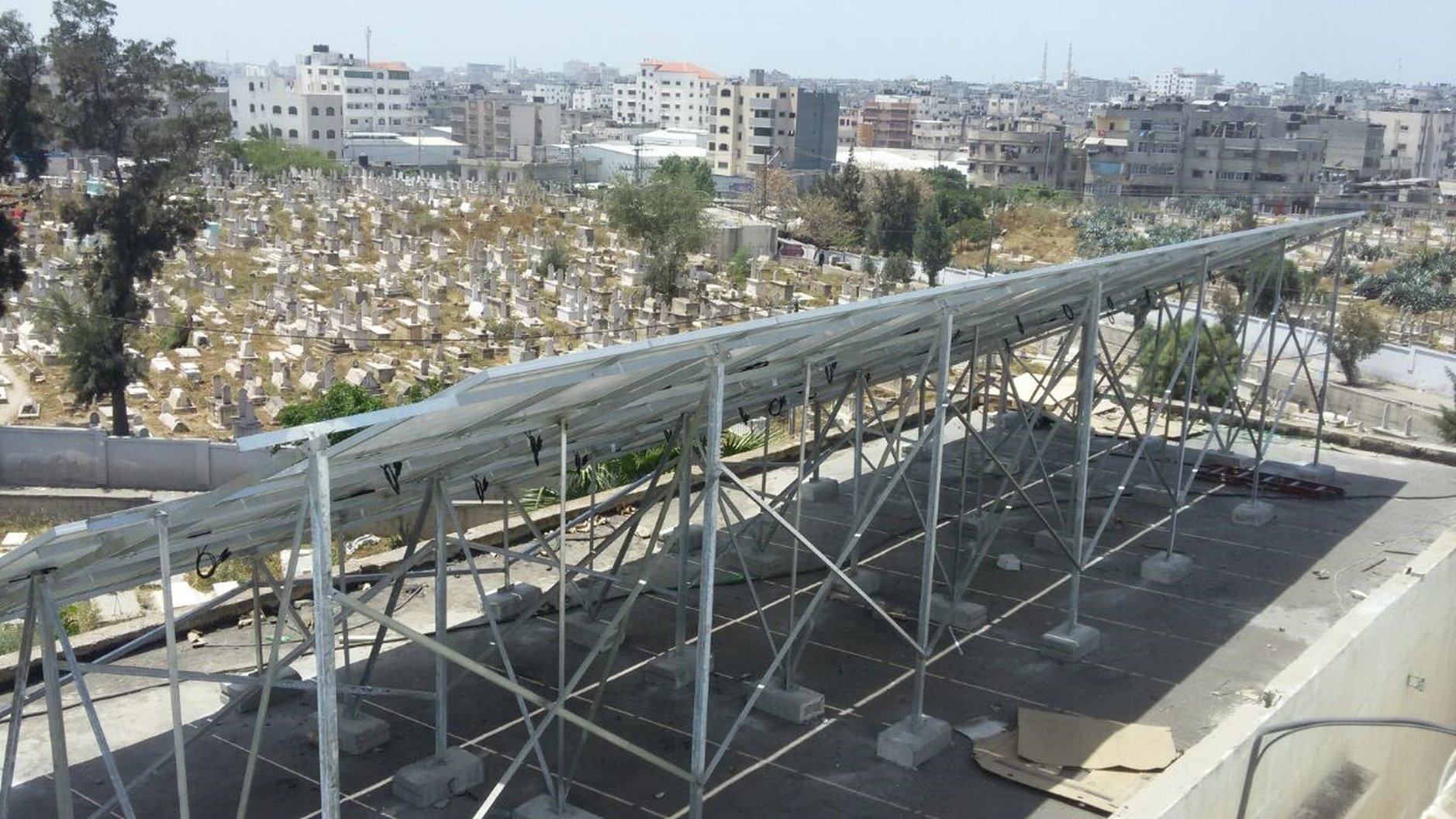 ‘Prepare a Place’ Solar Panels Installed at Gaza Hospital