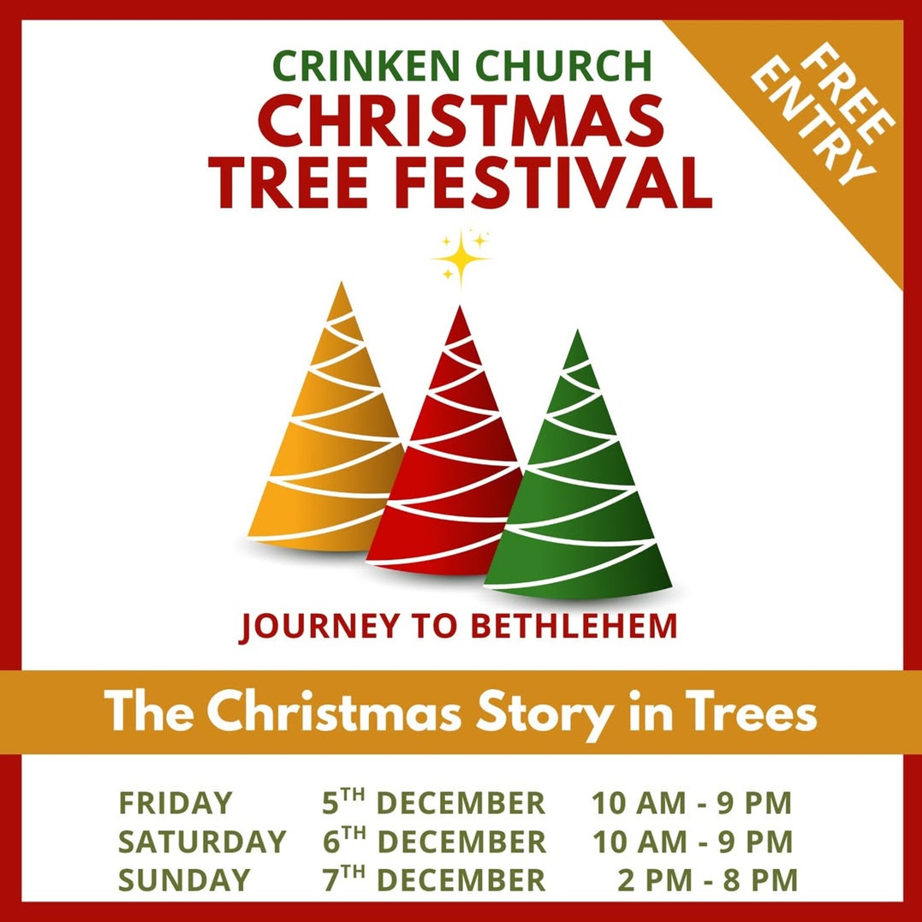 Crinken Church Christmas Tree Festival