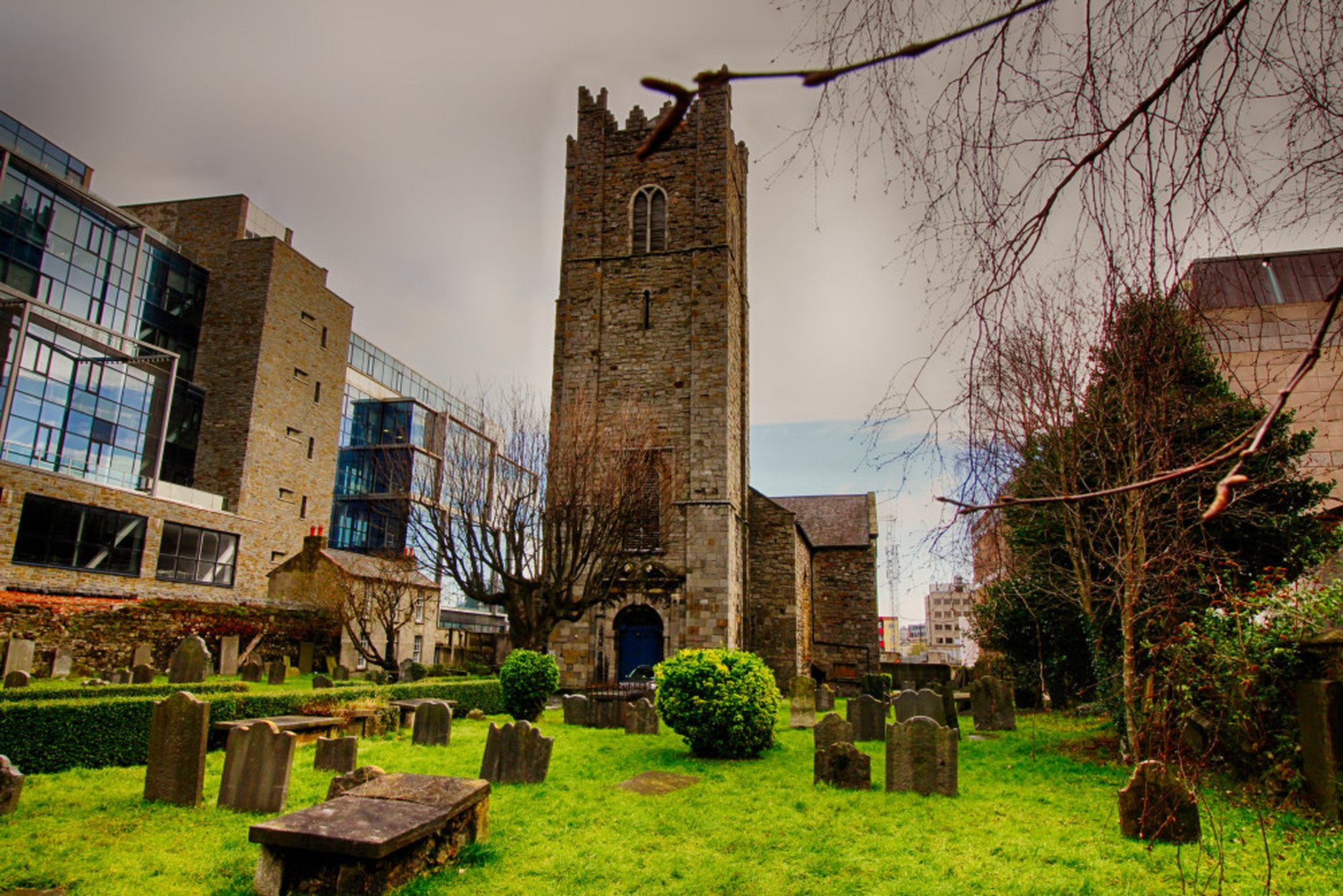 Crypt of St Michan’s Church, Dublin, Desecrated by Vandals