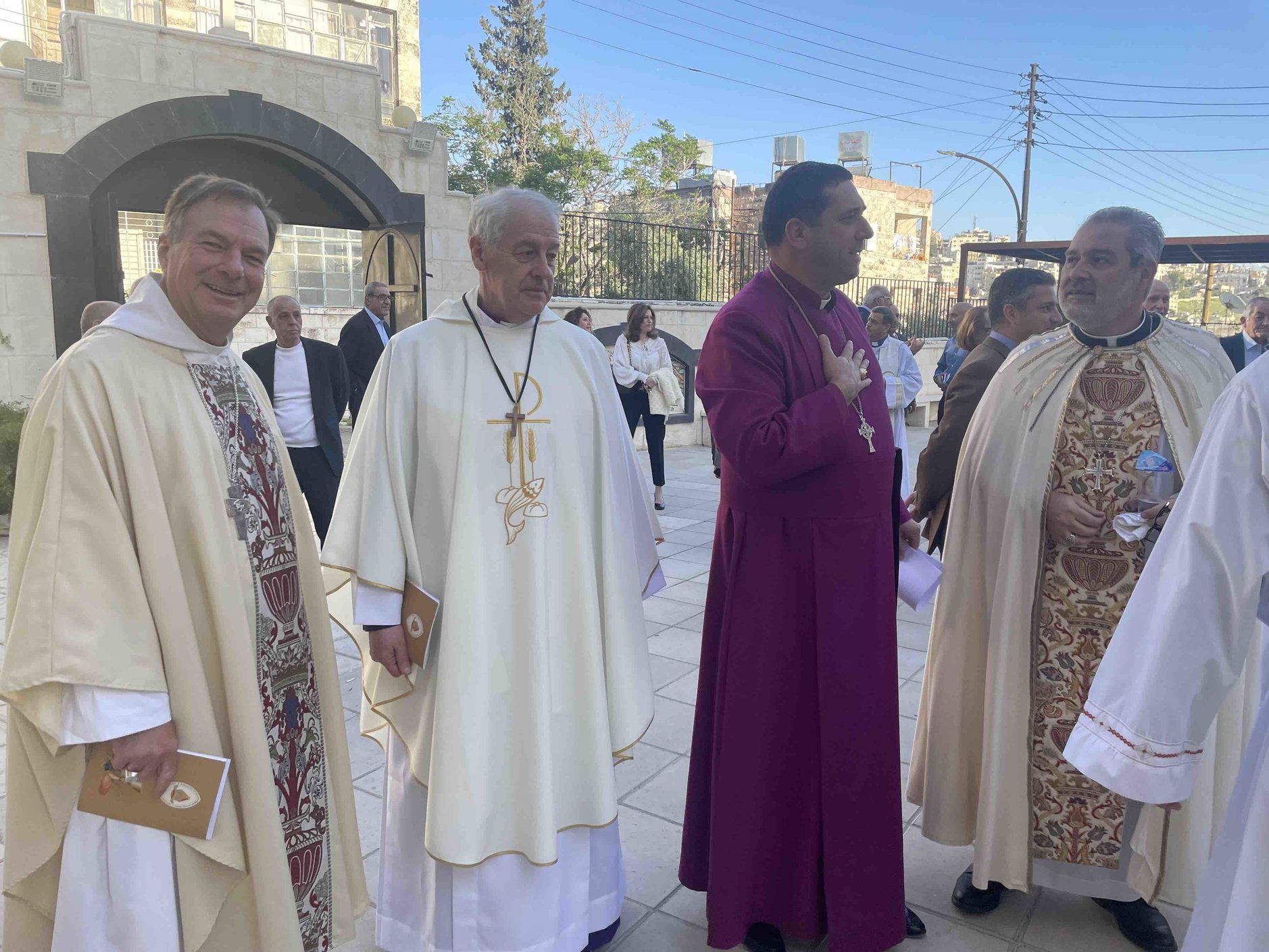 Archbishop of Dublin Attends Jerusalem Diocesan Majma - Archbishop Michael Jackson is in Jordan attending the Majma (Synod) of our link dioceses, the Diocese of Jerusalem, at the invitation of Archbishop Hosam Naoum. He he reports on the first two days of Synod.