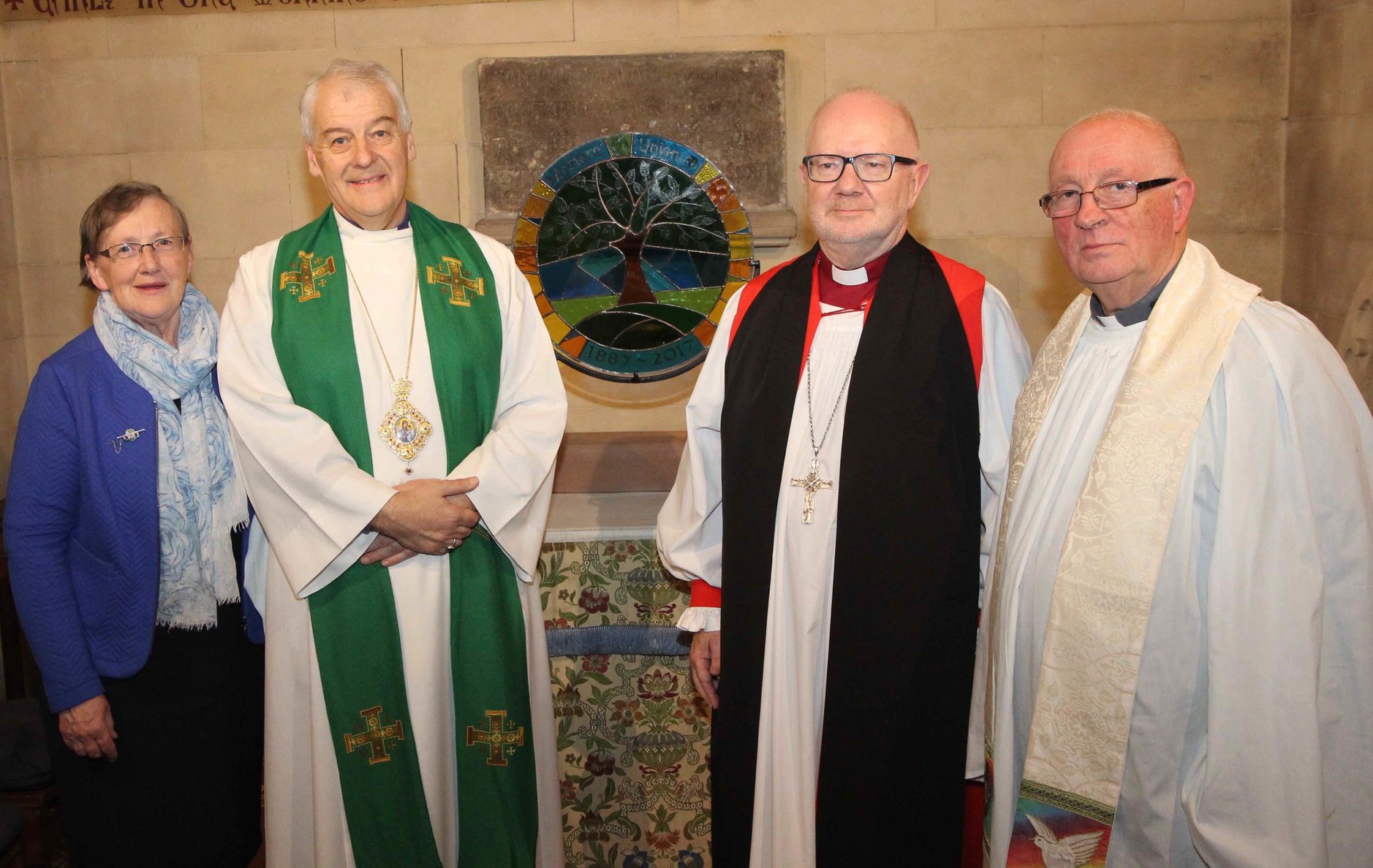 Mothers’ Union Thanksgiving Service Sees Dedication of 130th Anniversary Stained Glass