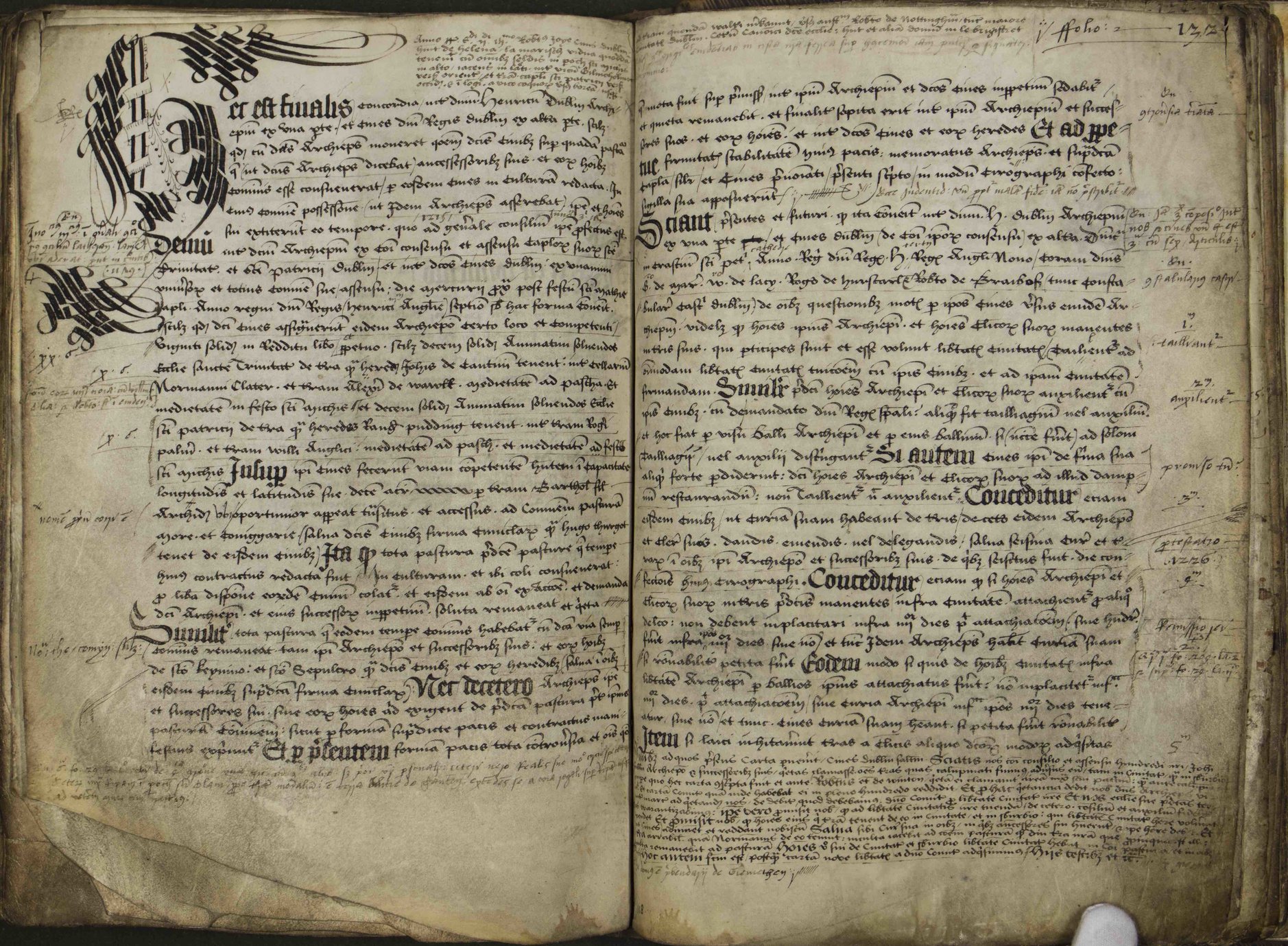 Digitized Alen Register Showcases pre–Reformation World in Dublin & Glendalough  - RCB Library Archive of the Month July 2019