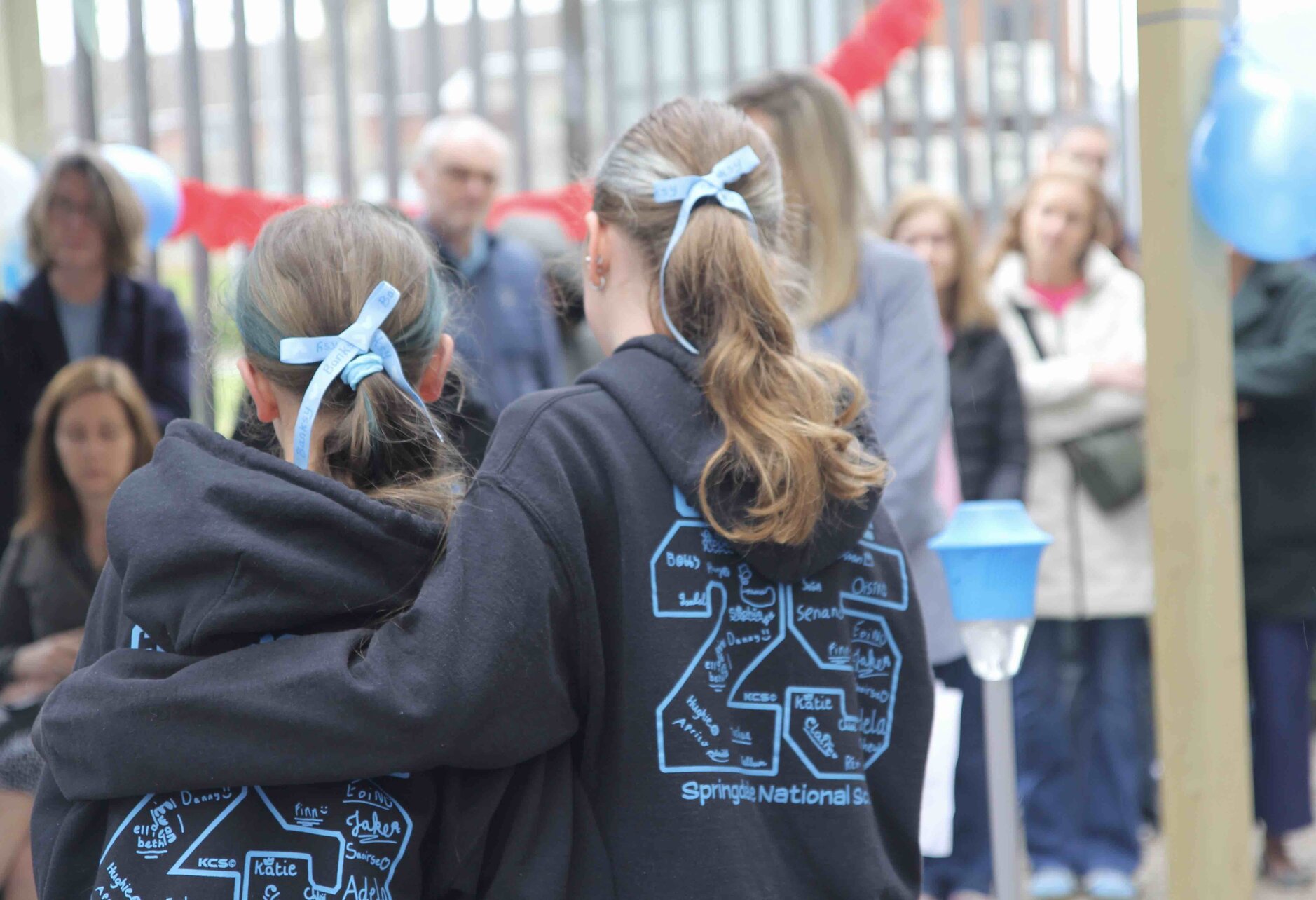 April’s Garden Dedicated in Memory of Much Loved Springdale NS Pupil