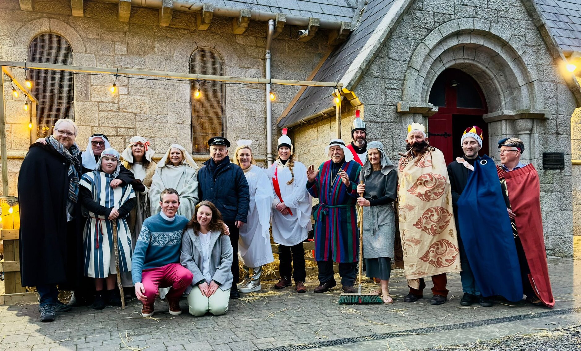 Rathmichael Nativity Express Brings Families on Christmas Journey