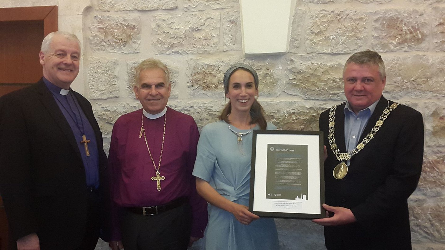 Archbishop and Lord Mayor of Dublin Visit Jerusalem