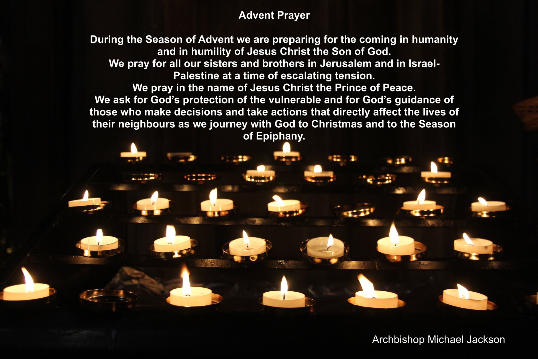 Advent Prayer The United Dioceses of Dublin and Glendalough (Church