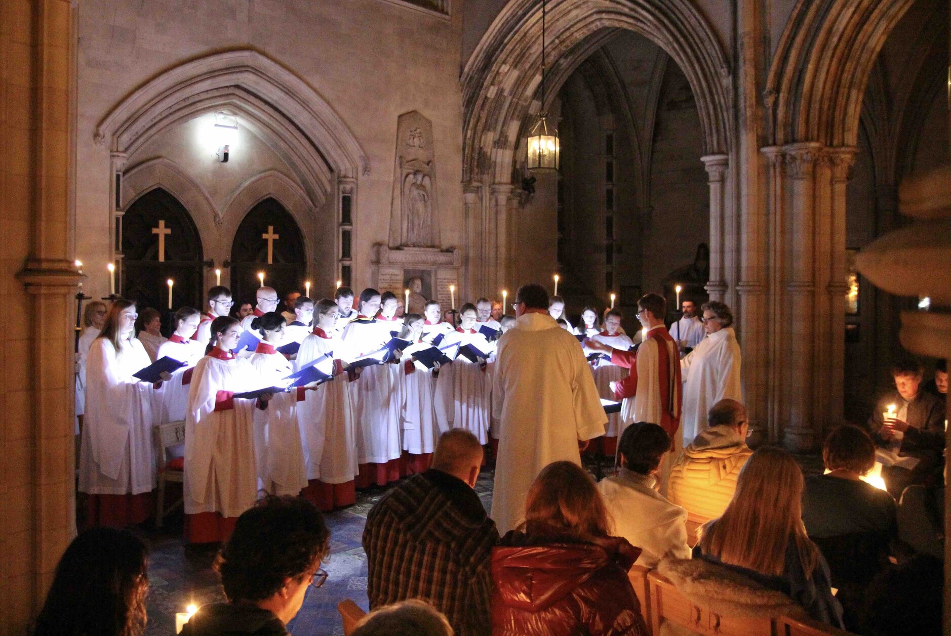 Candlelit Service Marks Start of Advent in Christ Church Cathedral