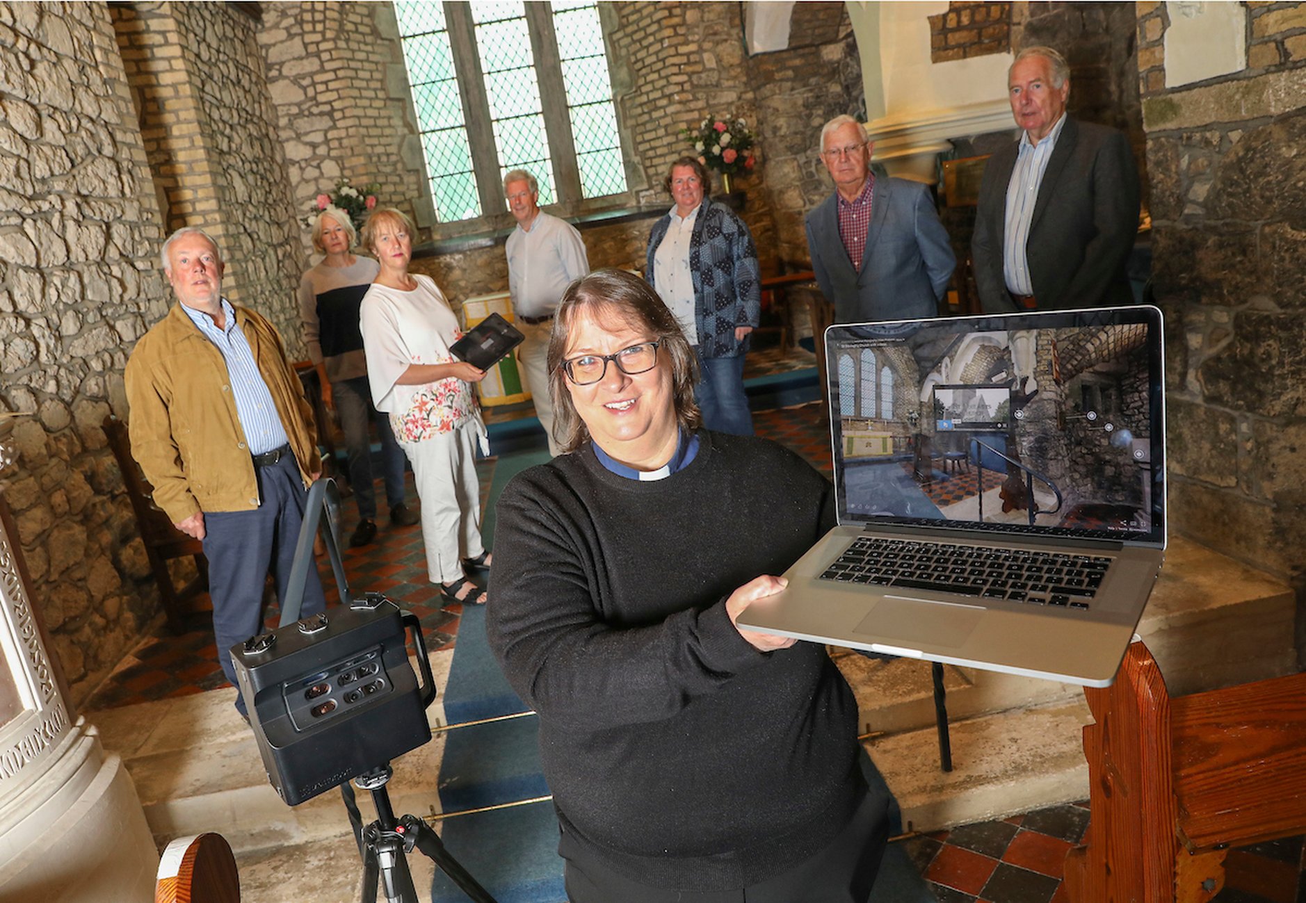 Virtual Tour of St Doulagh’s Church Launched - “The tour opens St Doulagh’s not just to the local community but globally to wherever the internet extends.”