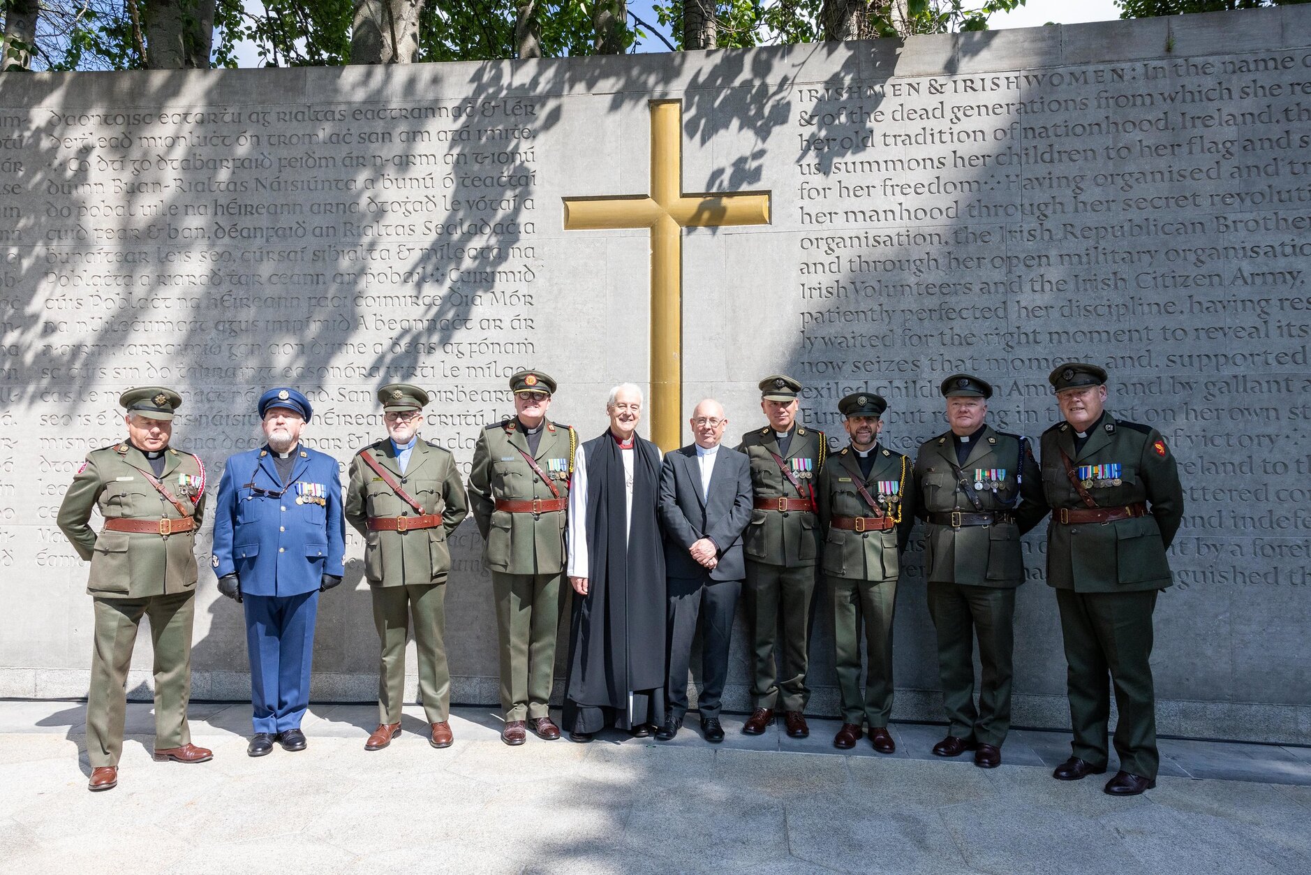Archbishop of Dublin Attends 1916 Commemoration