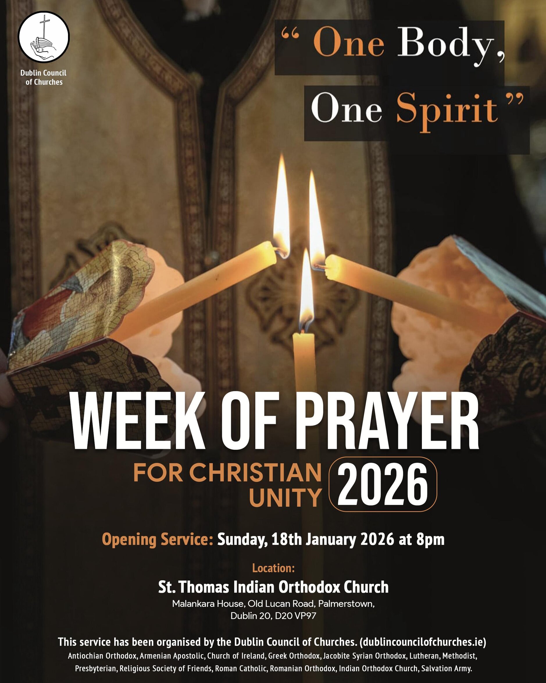 Opening Service Week of Prayer for Christian Unity 2026