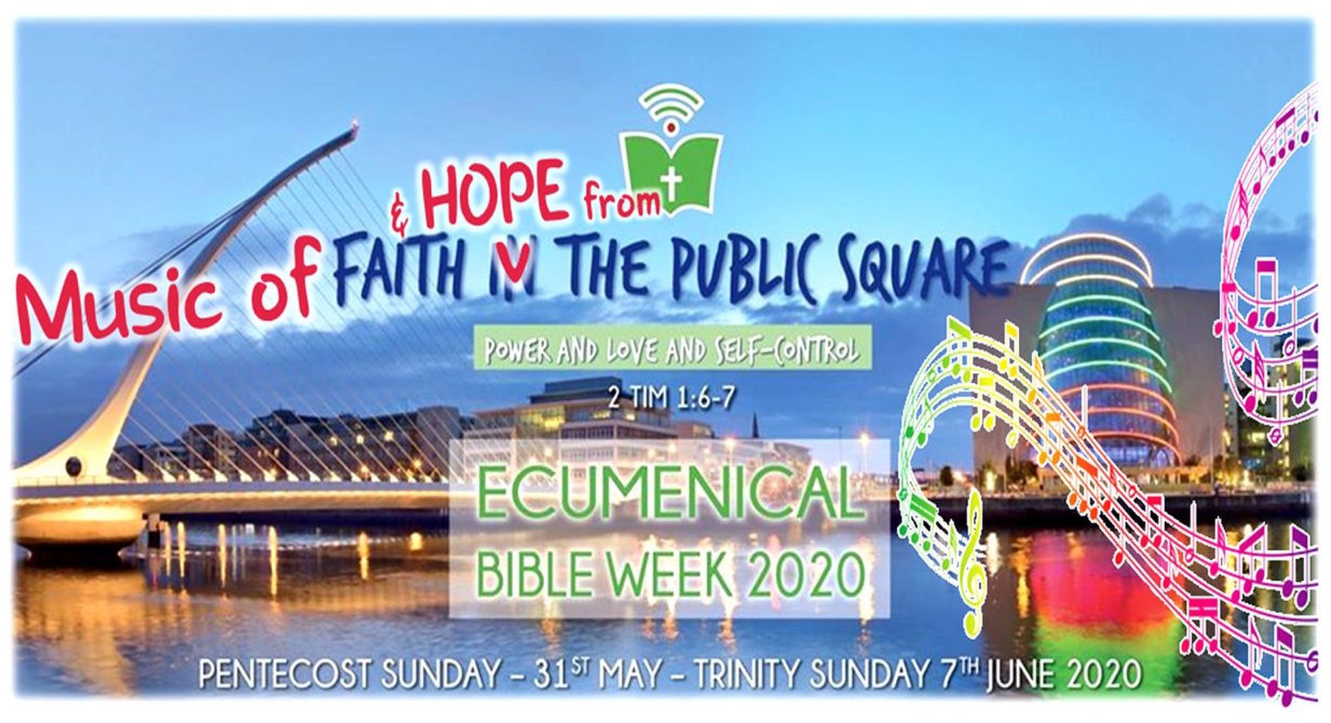 Music of Faith and Hope – Call to Musicians and Singers for Ecumenical Bible Week 