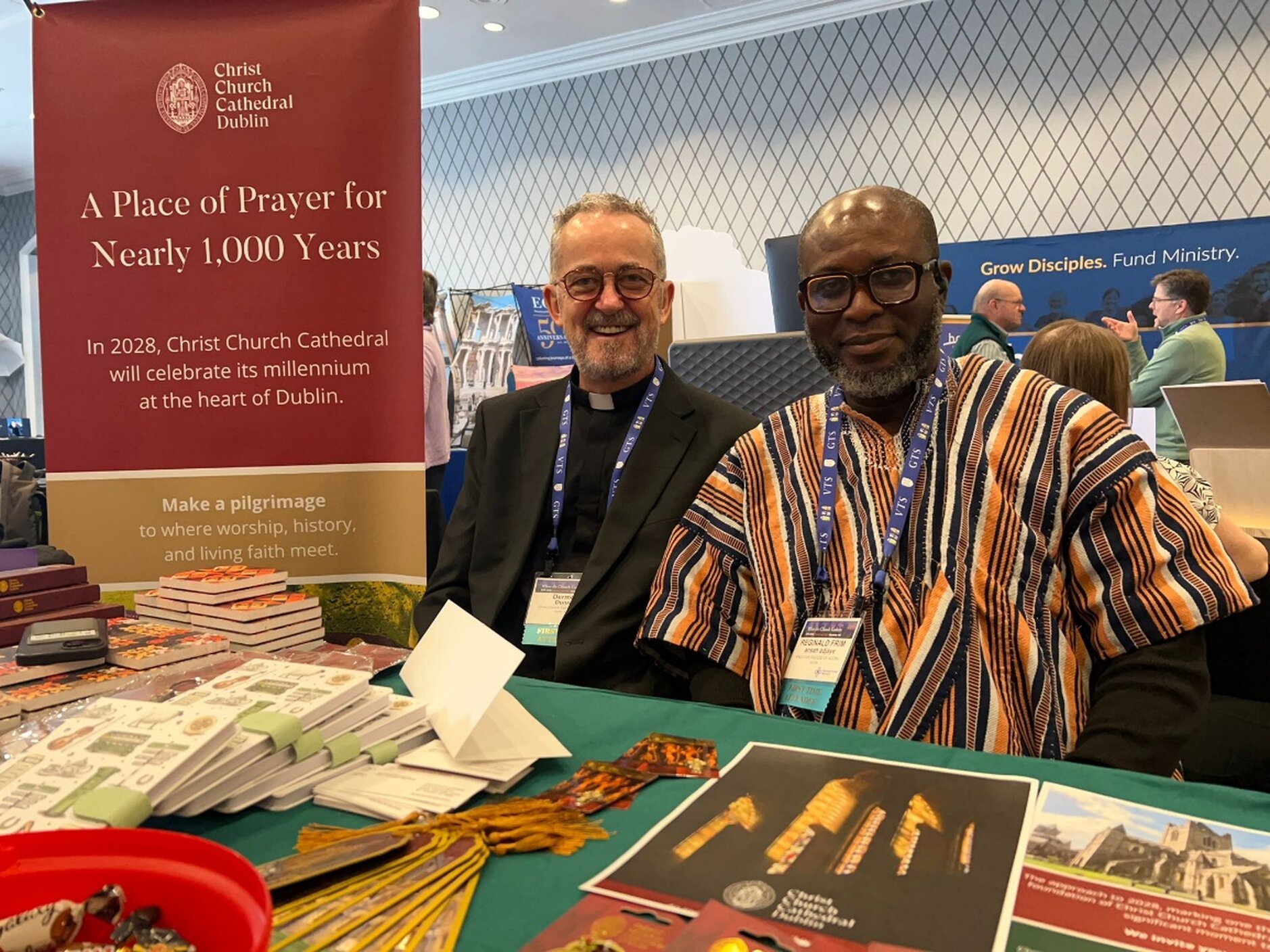 Christ Church Cathedral Dublin Represented in the USA &ndash; The Dean and Precentor&rsquo;s American Trip 2026 - The Dean of Christ Church Cathedral, Dublin, the Very Revd Dermot Dunne, and the Residentiary Precentor, Canon Roy Byrne, spent just over a week in the USA in early March representing Christ Church Cathedral, primarily at the annual Episcopal Parish Network conference in Charlotte, North Carolina. Here, Canon Byrne writes about their visit and the warm welcome they received while sharing the message of the cathedral and its forthcoming millennium celebrations.