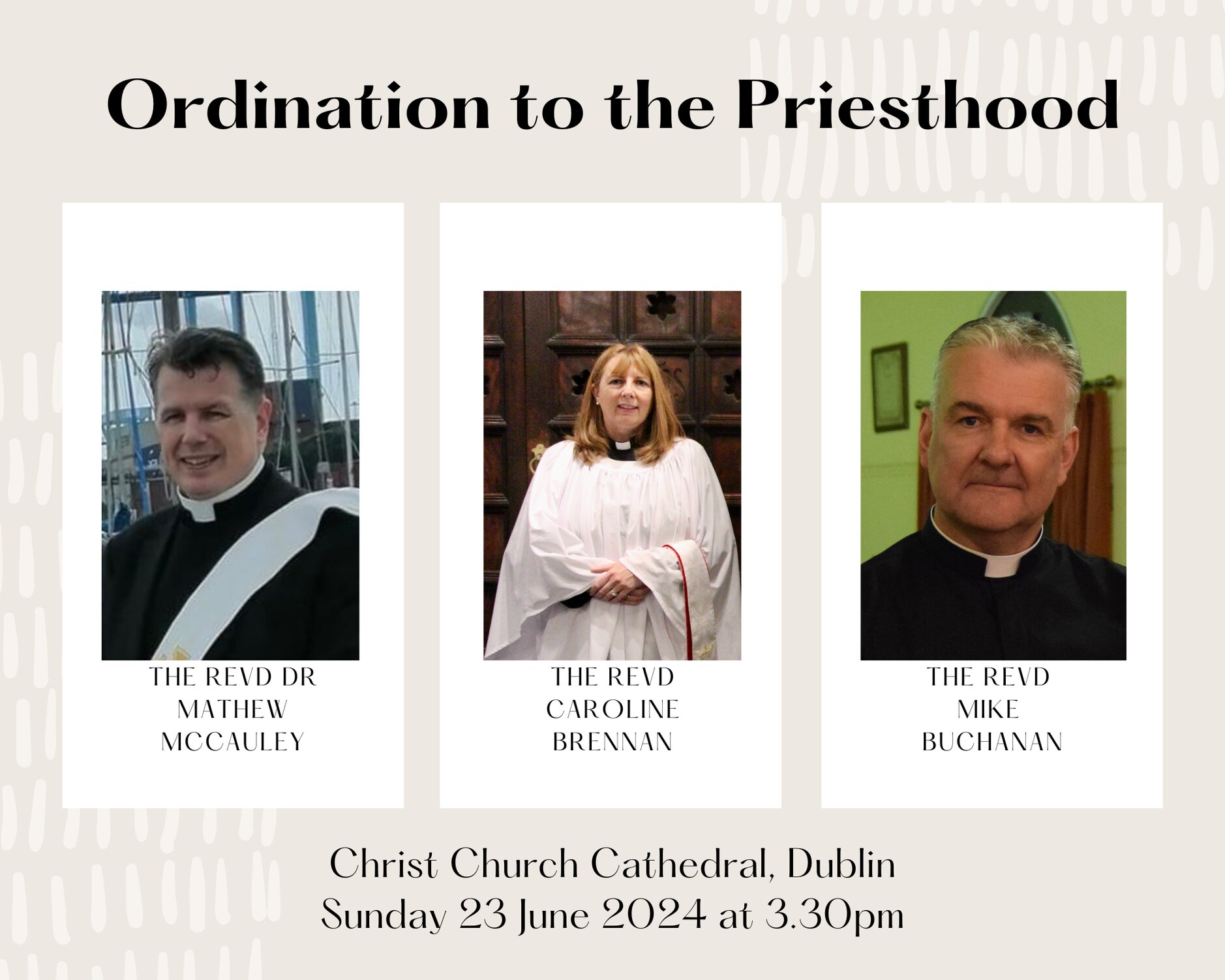 Ordination to the Priesthood Dublin and Glendalough 2024 The United