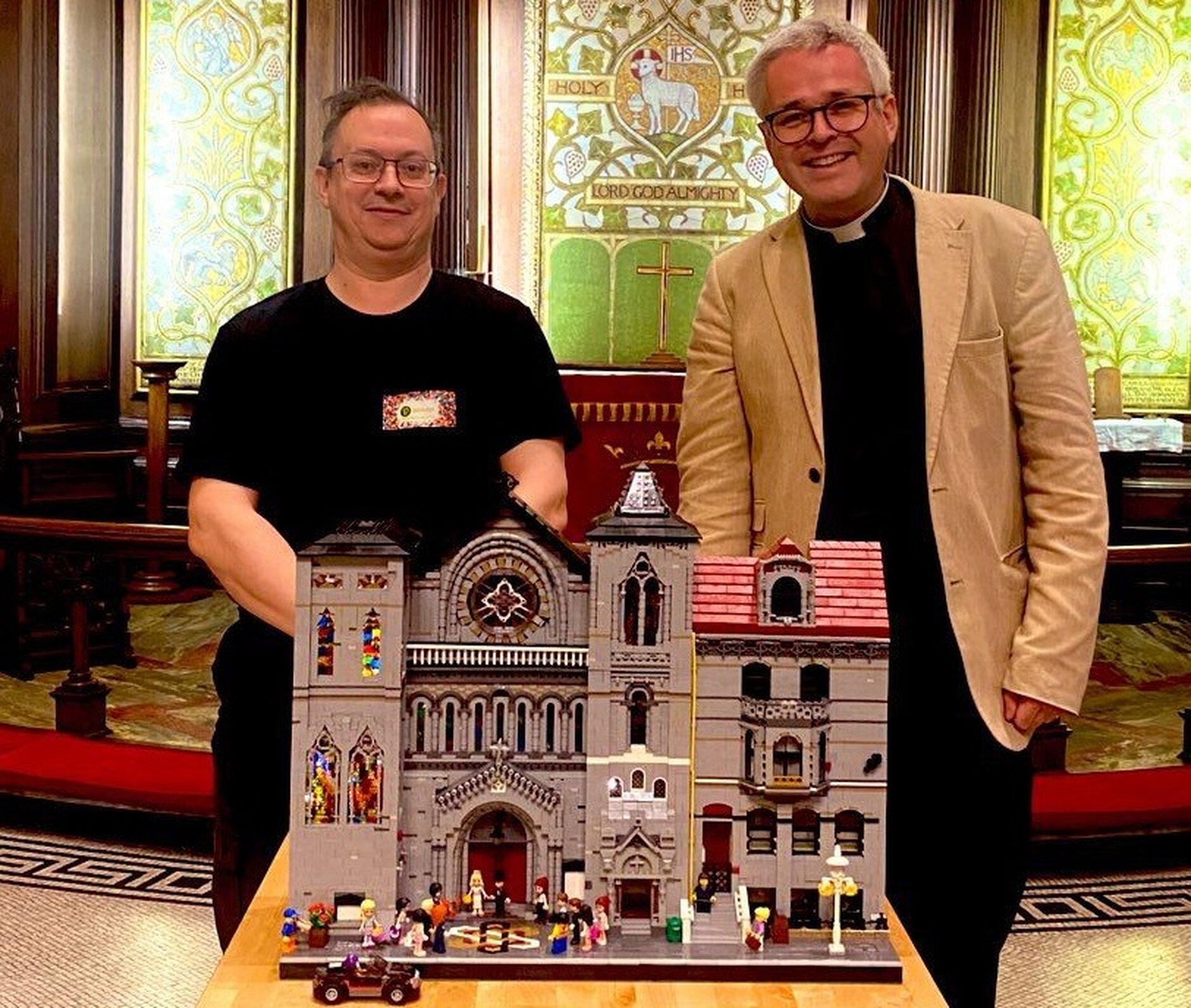 St Ann’s Church Reproduced in Lego