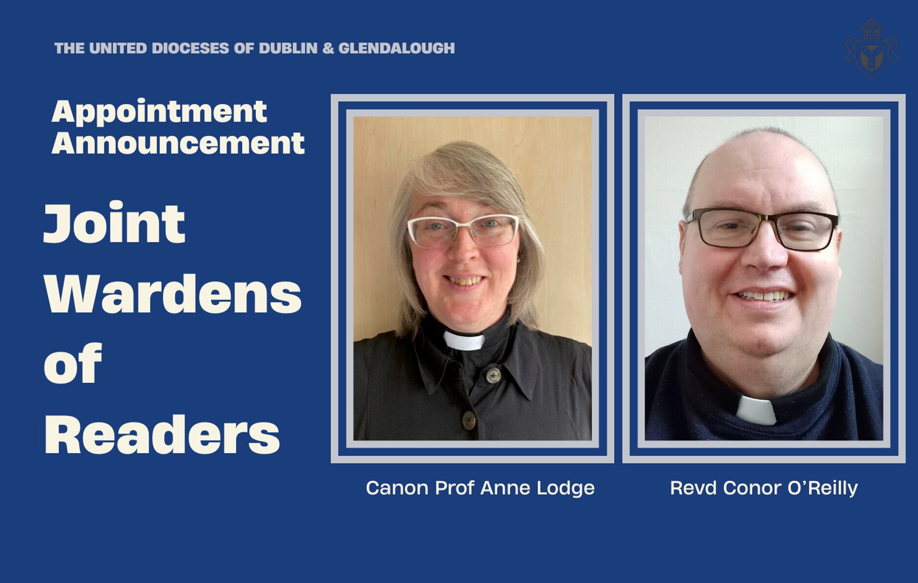 New Wardens of Lay Readers for Dublin and Glendalough