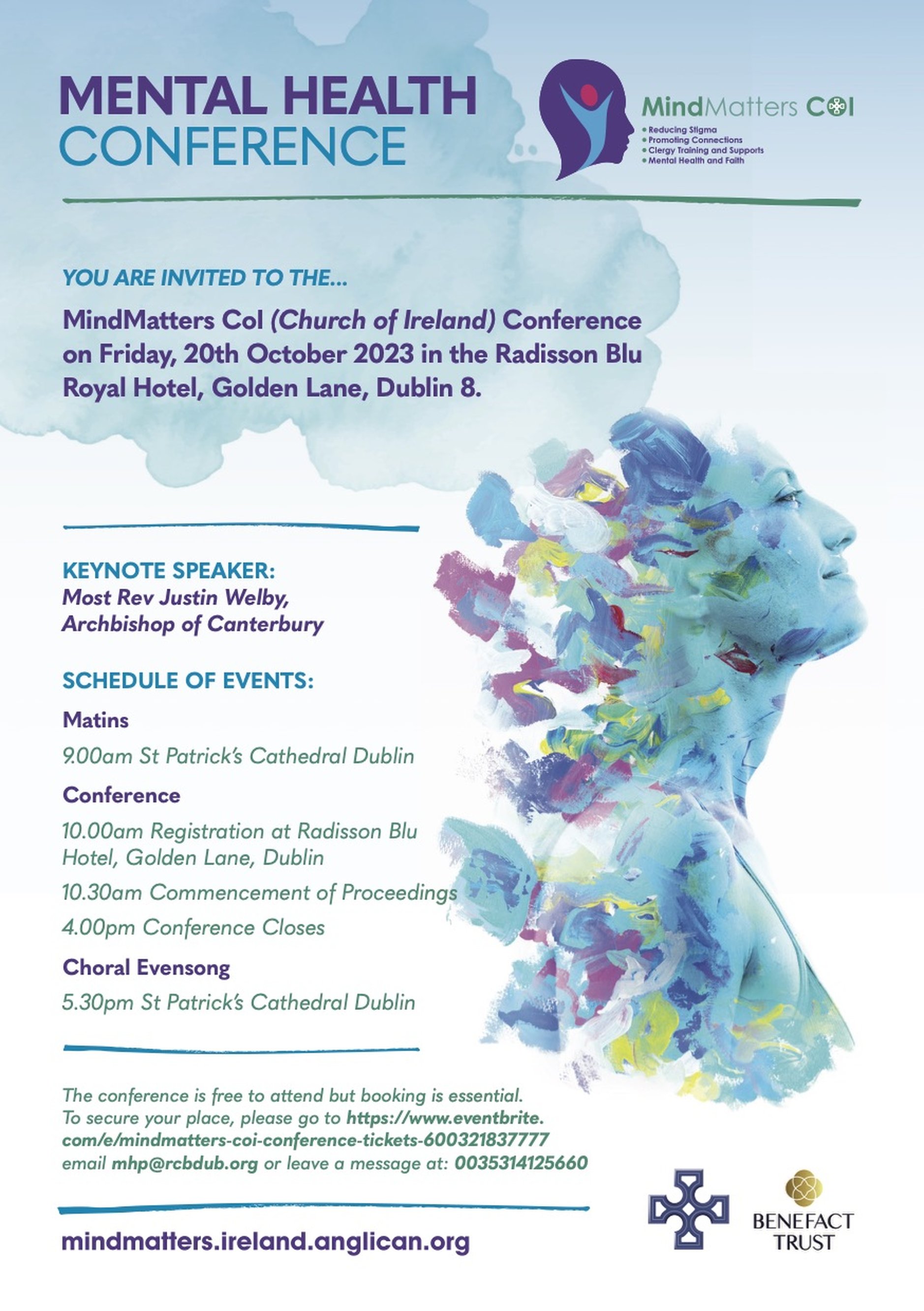 MindMatters Conference - Mental Health Conference – Friday October 20 2023 – FREE