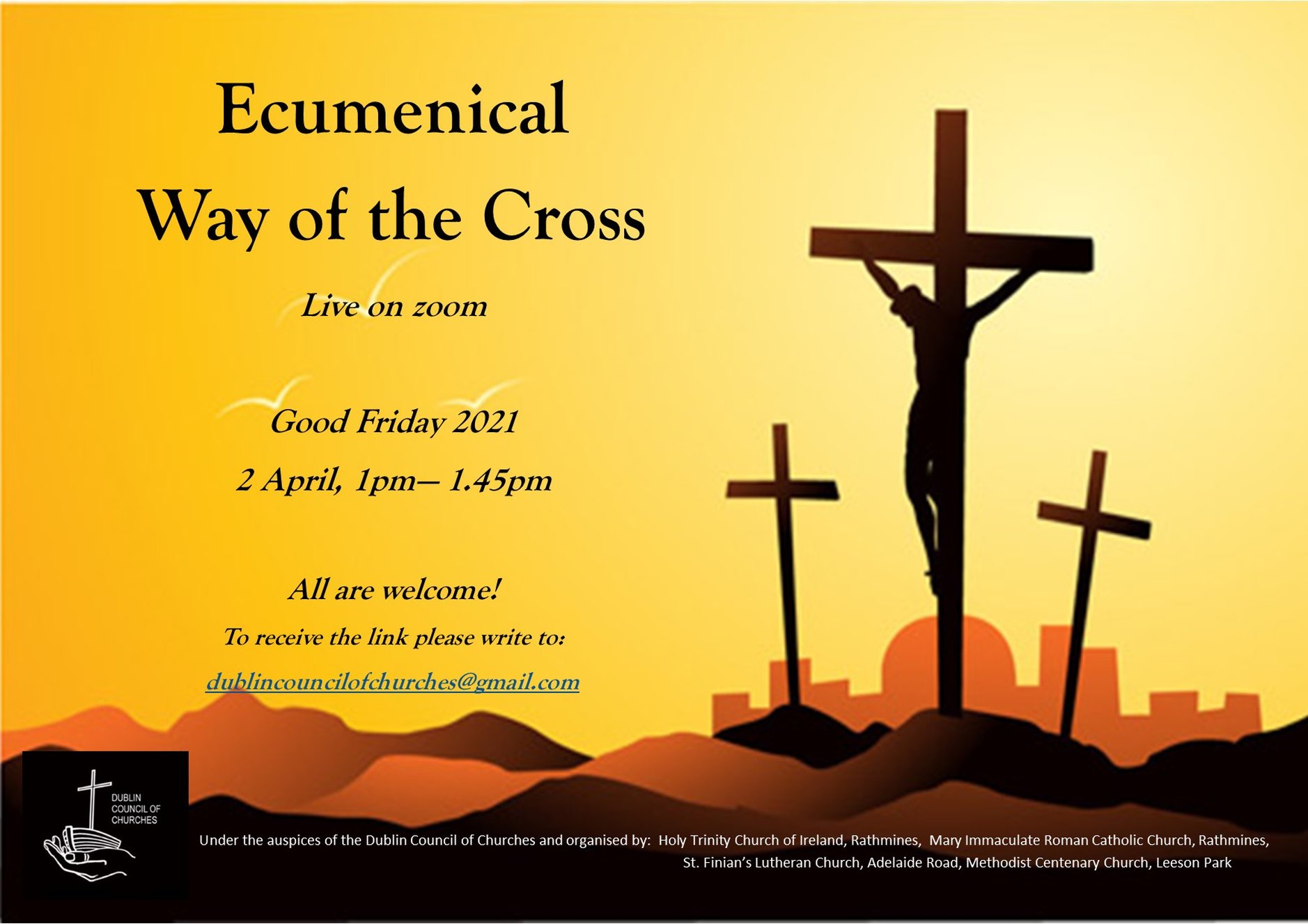 Ecumenical Way of the Cross Live on Zoom The United Dioceses of