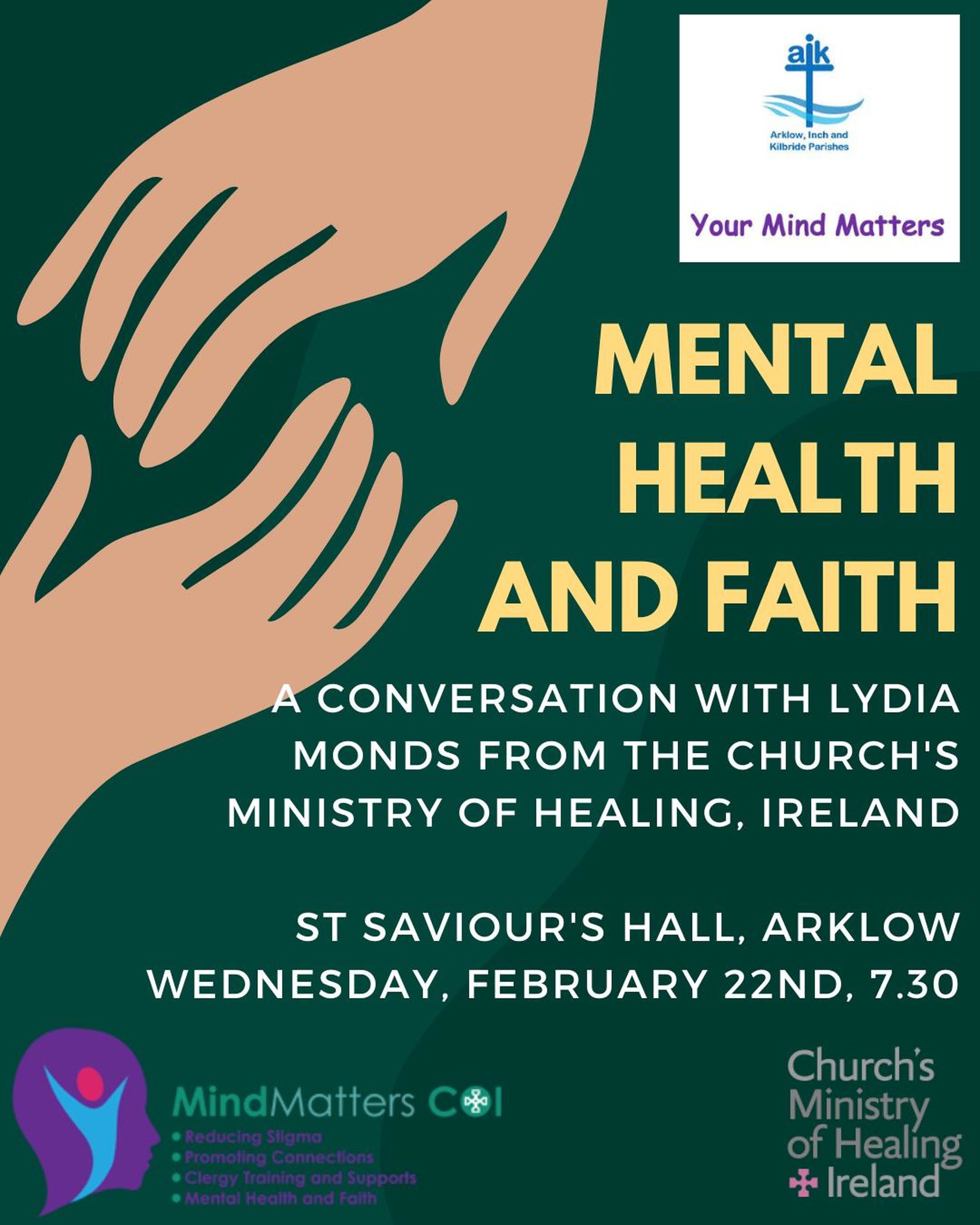 Mental Health and Faith – St Saviour’s Hall, Arklow