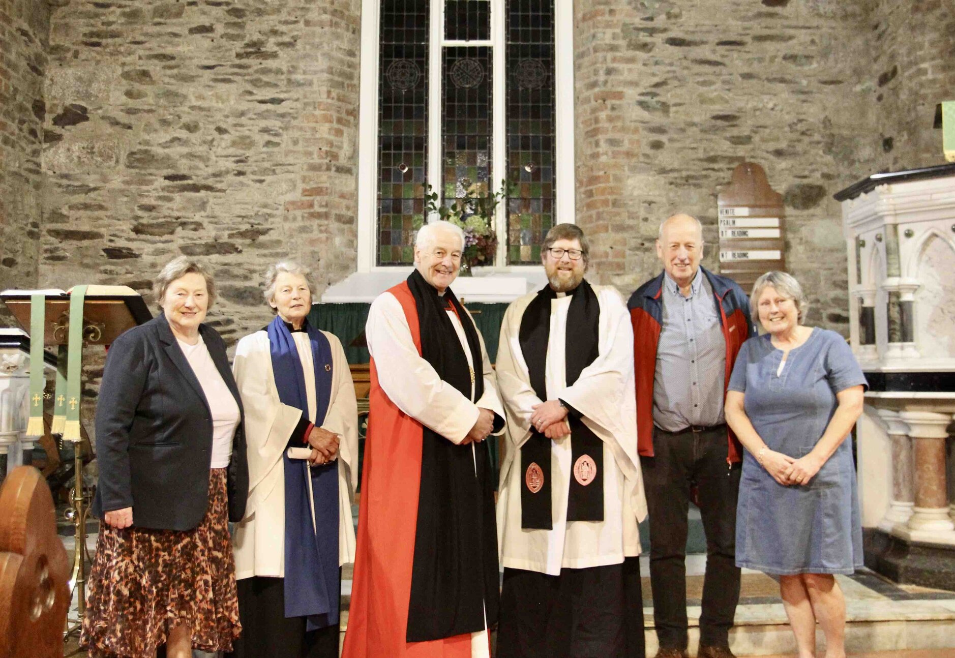 Calary Songs of Praise Celebrates Window Restoration