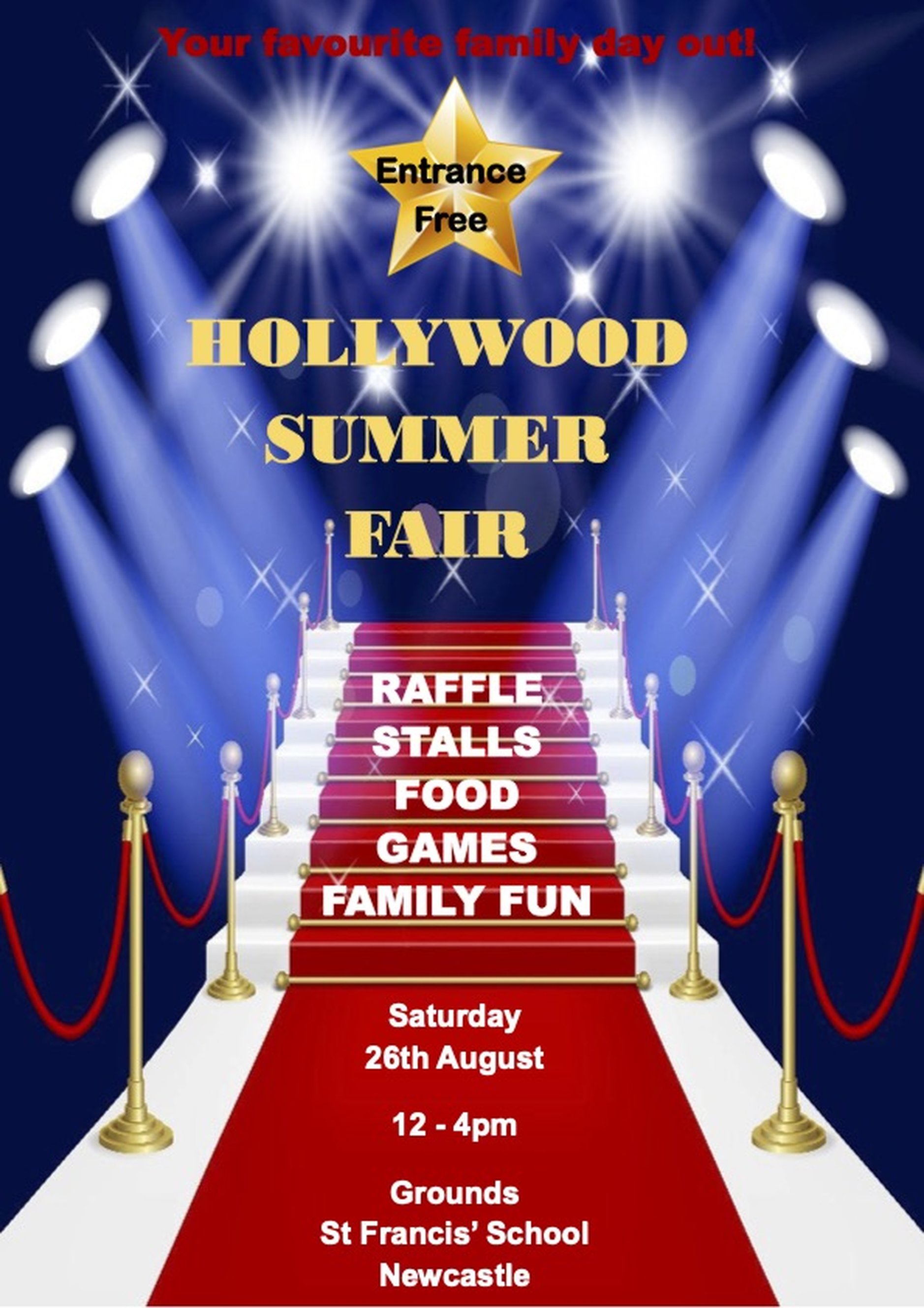 Newcastle Summer Fair - All are welcome to come along and enjoy a great family day out in the grounds of St Francis School, Newcastle, County Wicklow.