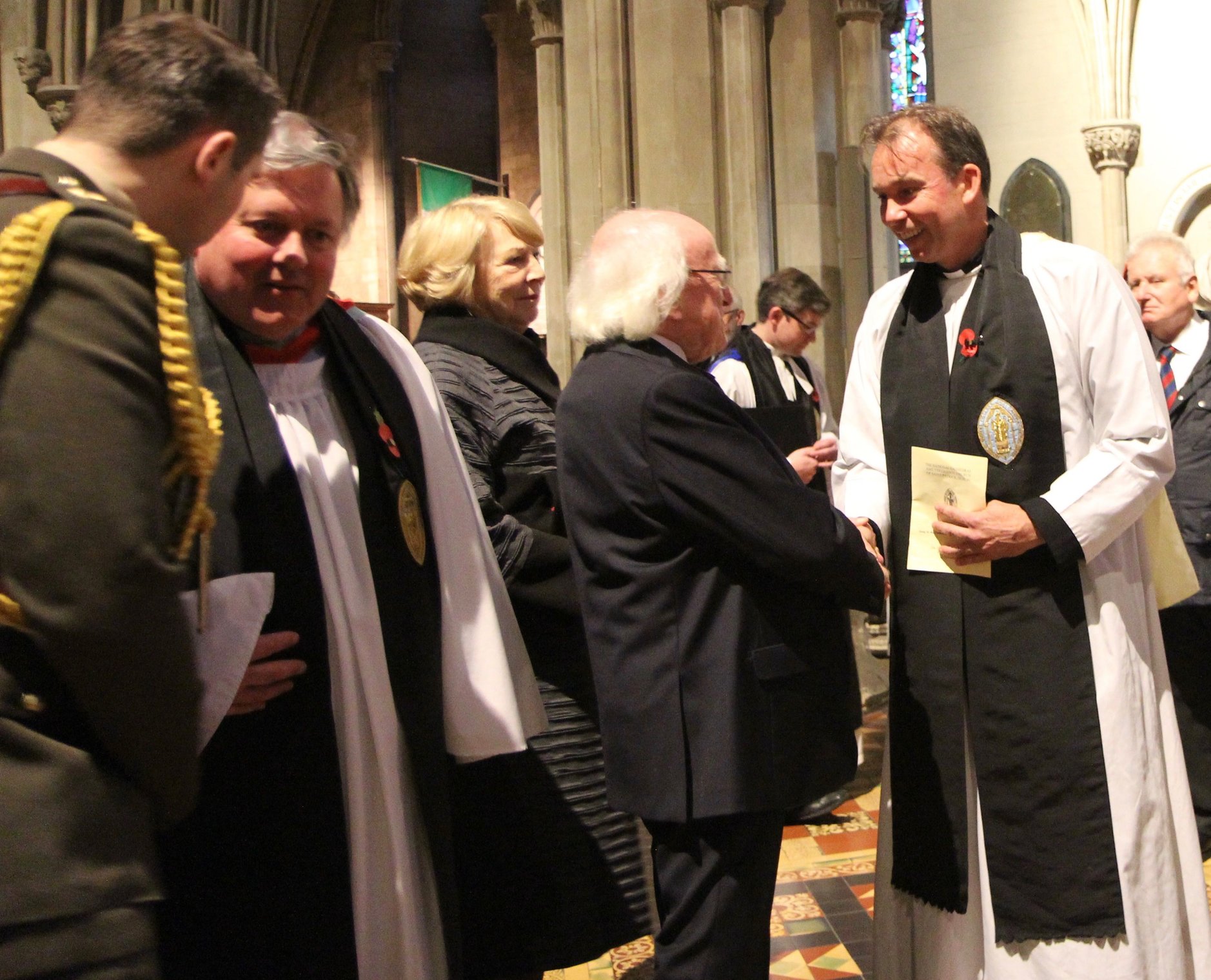 ‘Poppy Quite Simply a Memorial of Terrible Loss of Life’ – Remembrance Sunday at St Patrick’s Cathedral