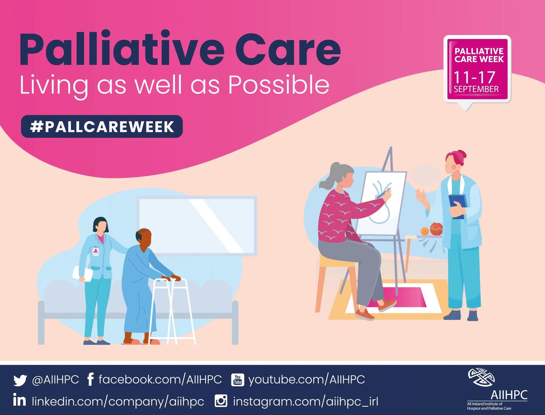 Showing our support for palliative care - This week is Palliative Care Week (September 11–17)